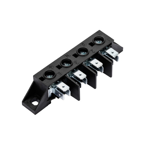 SCREW TO TAB TERMINAL BLOCK WITH 4 POLES KL114