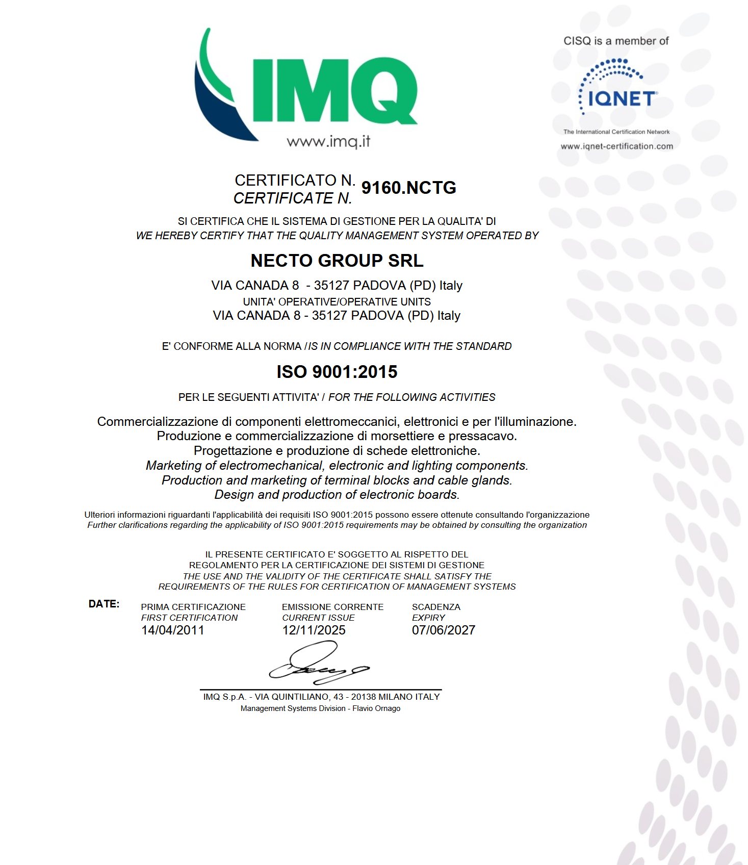 iso copertina