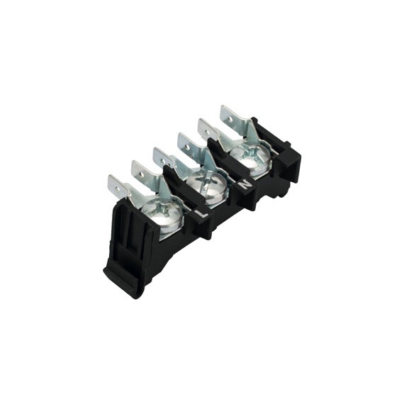 MORSETTIERA SNAP-IN VITE/FASTON 3 POLI KL130