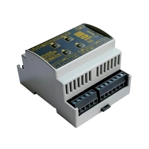 Dimmer 4 canali in tensione DMX/PUSH/DALI2/POT/0-10V/BLE