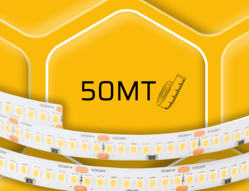 Nuova gamma di Strip LED 24Vdc 50m