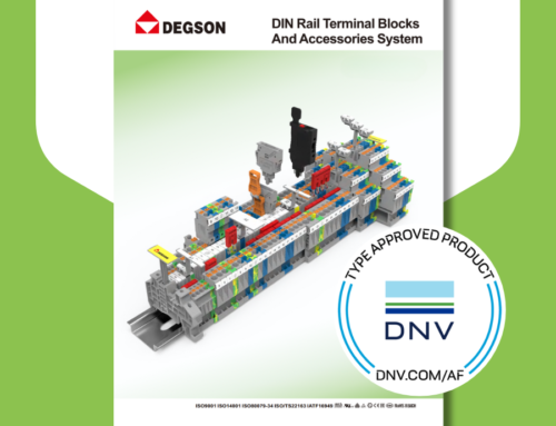 Nuova Certificazione DNV: morsetti degson
