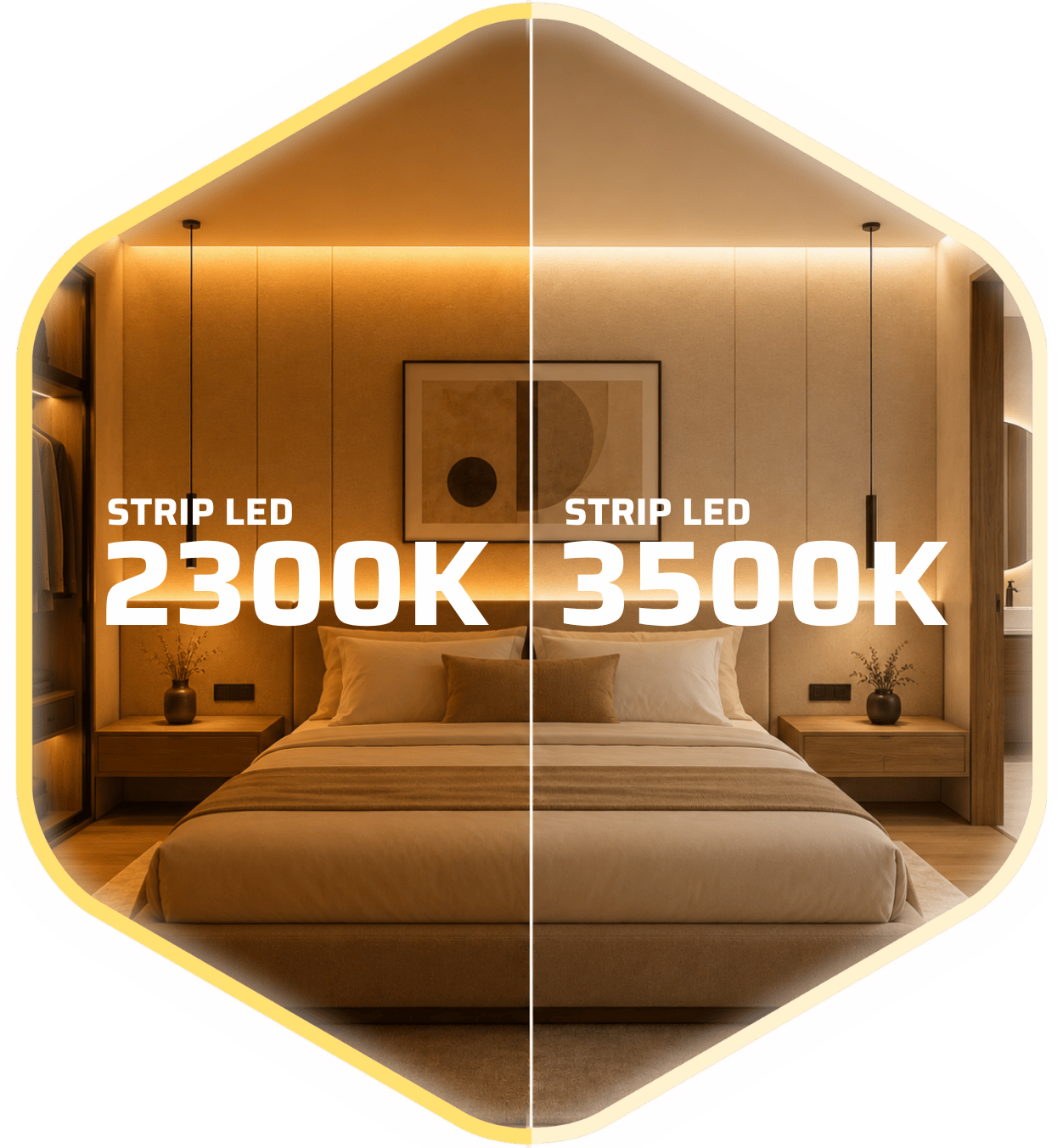 STRIP-LED-2300K-3500K